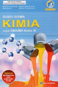 Buku siswa Kimia untuk SMA/MA Kelas XI