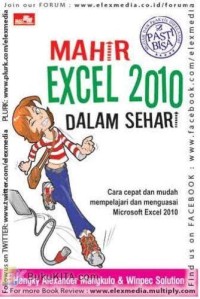 Mahir excel 2010: dalam sehari