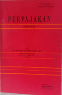 Perpajakan: Untuk SLTA