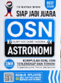 Siap jadi juara: OSN Astronomi