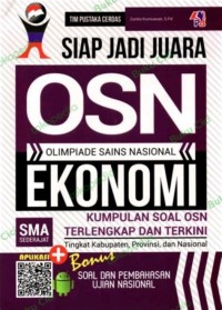 Siap jadi juara OSN: Ekonomi